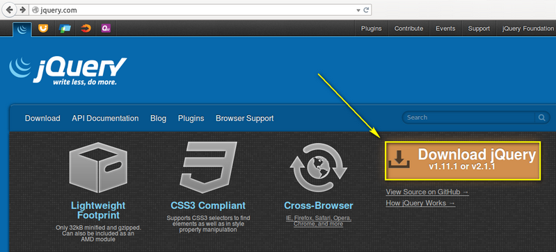 download jquery